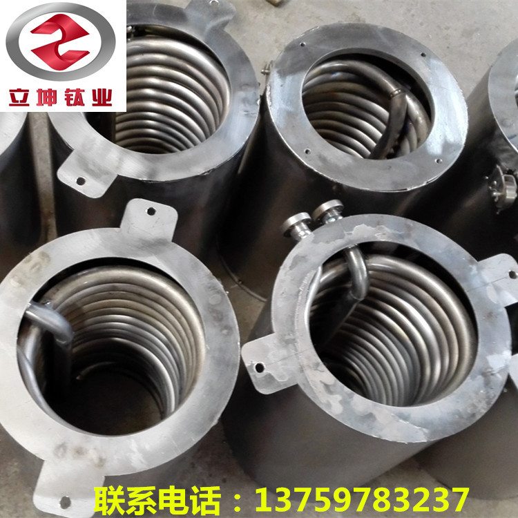 立坤冷卻用純鈦盤(pán)管