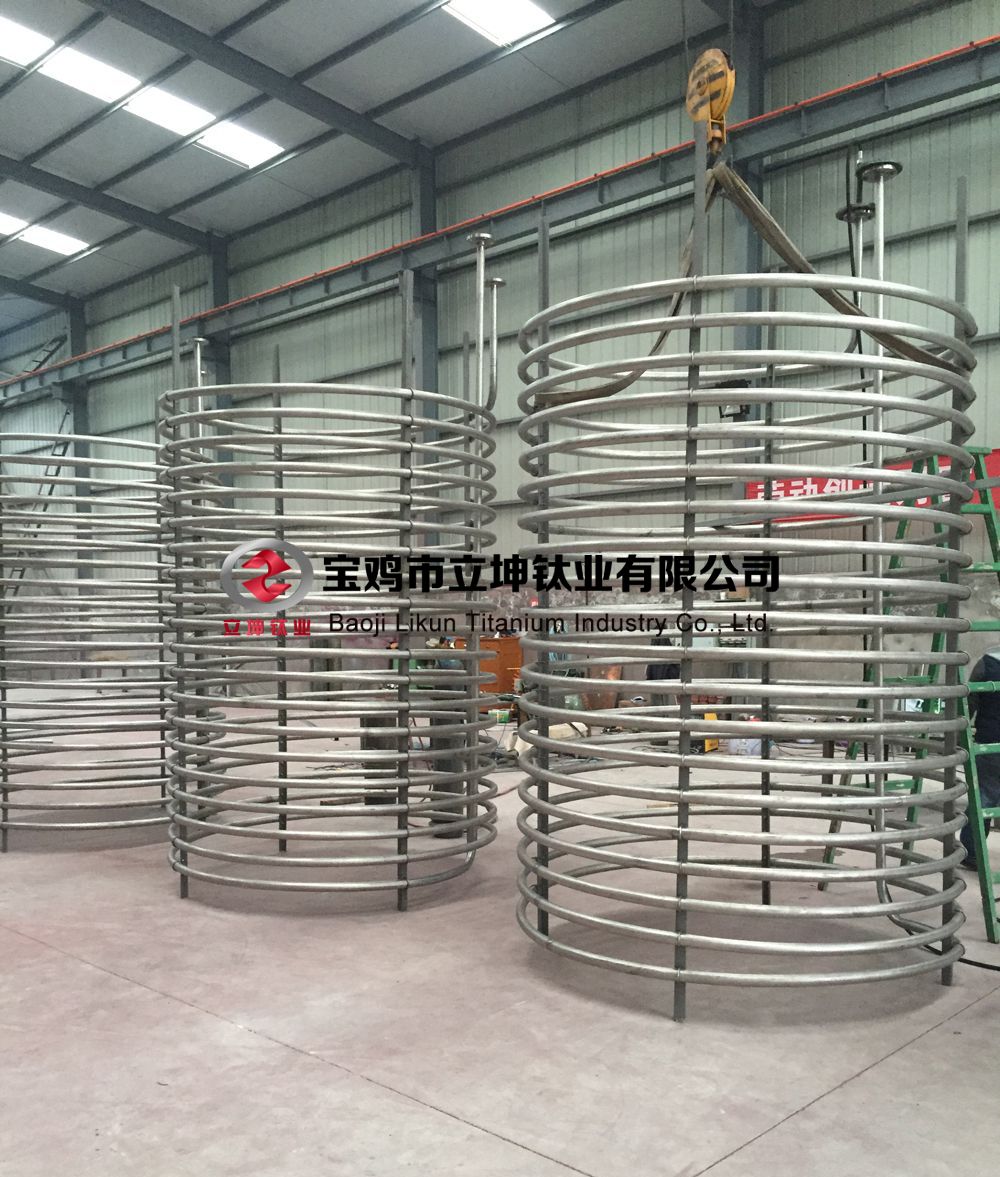 單層雙層方形鈦盤(pán)管