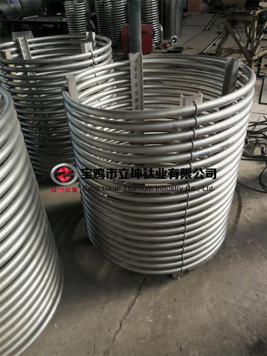 加熱冷卻用TA2鈦盤管