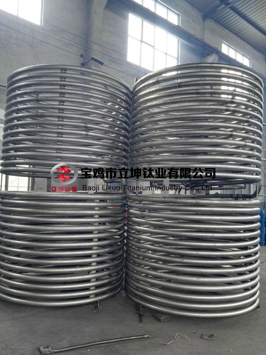 TA1/TA2雙層鈦盤管